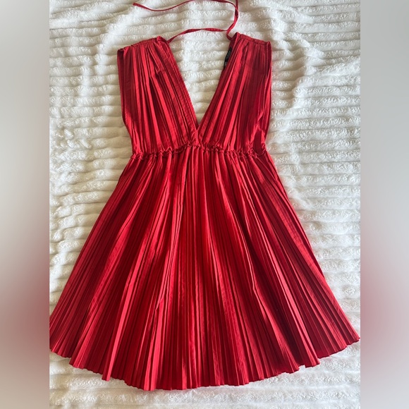 Zara Dresses & Skirts - ZARA red summer mini dress